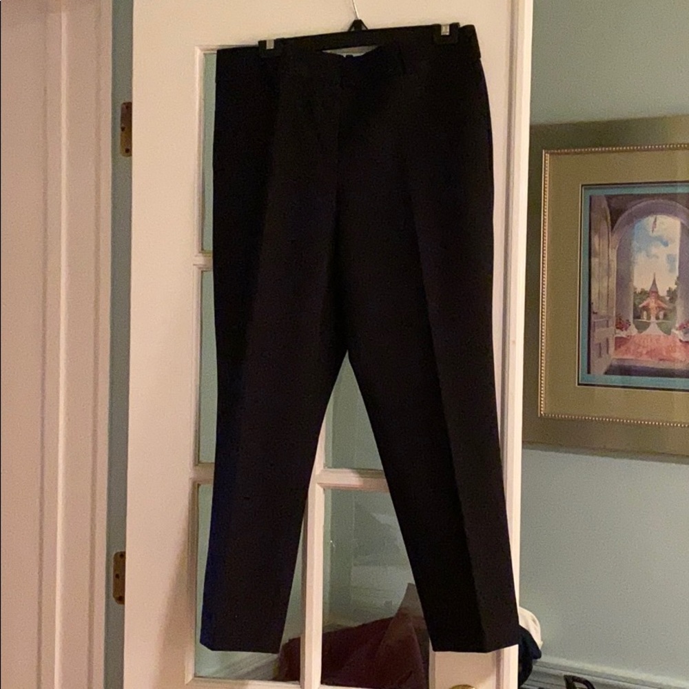 Ann Taylor Kate fit ankle pant size 10 navy
